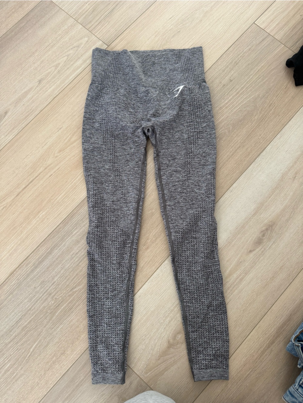 Gymshark Seamless High-Waist Leggings in Gray